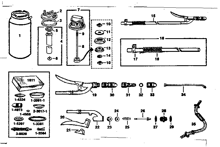 hand sprayer parts