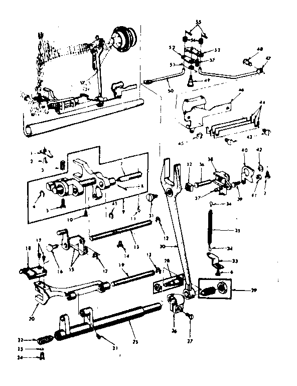 Kenmore Sewing Machine Parts 15818033 Kenmore Sewing Machine Parts 15818033