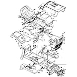 Craftsman 502257040 front-engine lawn tractor parts | Sears PartsDirect