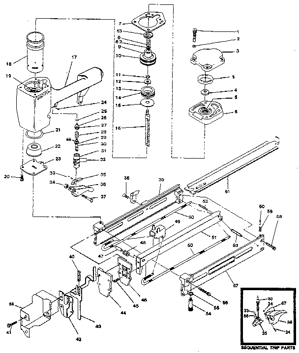 Stanley Sharpshooter Staple Gun Parts Diagram Wiring Site Resource