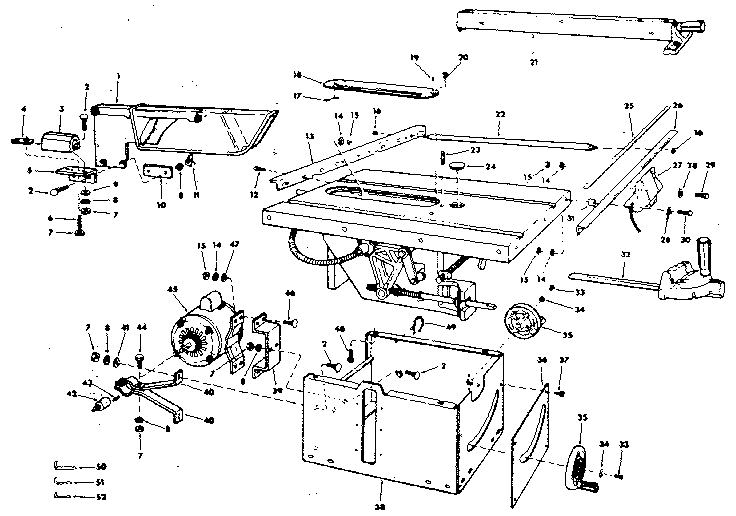 Craftsman Inch Table Saw Parts My Xxx Hot Girl