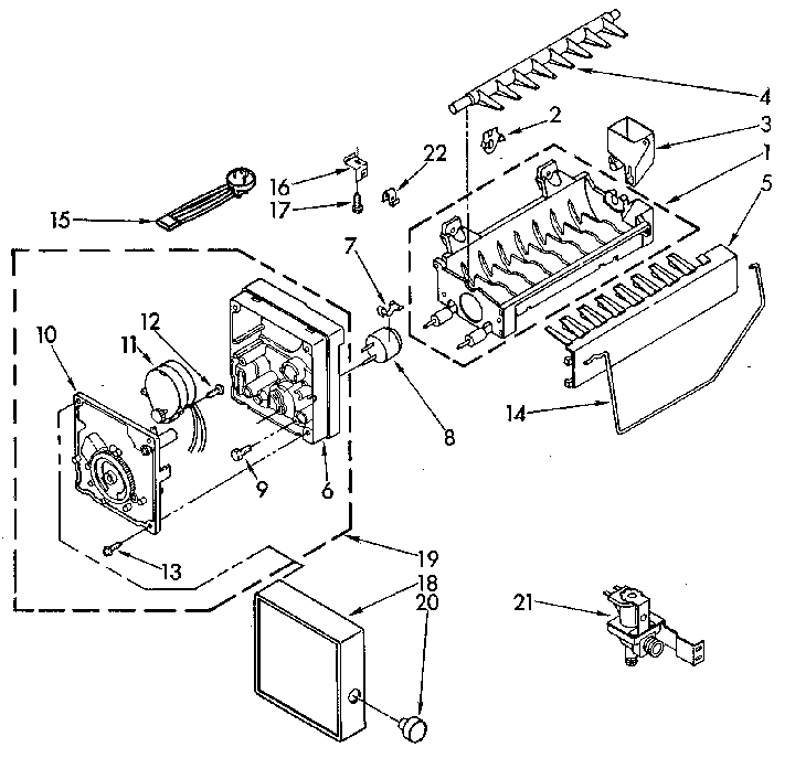 Refrigerator Ice Maker Schematic
