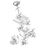 Looking for Craftsman model 502259280 front-engine lawn ... 150 go cart parts wiring diagram 