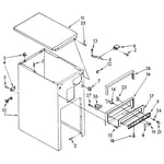 Kenmore 6651398581 trash compactor parts | Sears PartsDirect