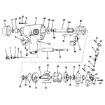 Chicago Pneumatic CP-742-TL-2 MODEL B impact wrench parts | Sears ...