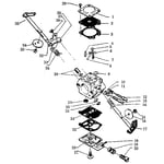 Looking for Poulan model PRO-325 gas chainsaw repair & replacement parts?
