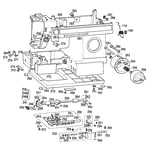 Kenmore sewing machine parts diagram
