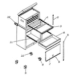 Craftsman 706658090 tool chest parts | Sears PartsDirect