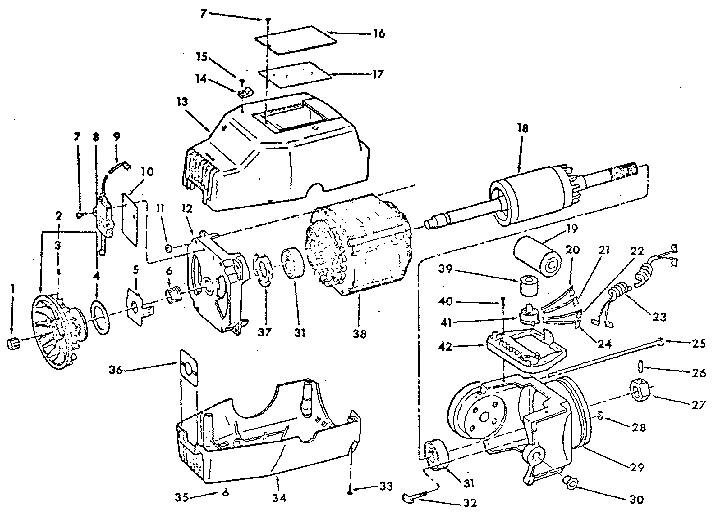 CRAFTSMAN MOTOR Parts | Model 63607 | Sears PartsDirect