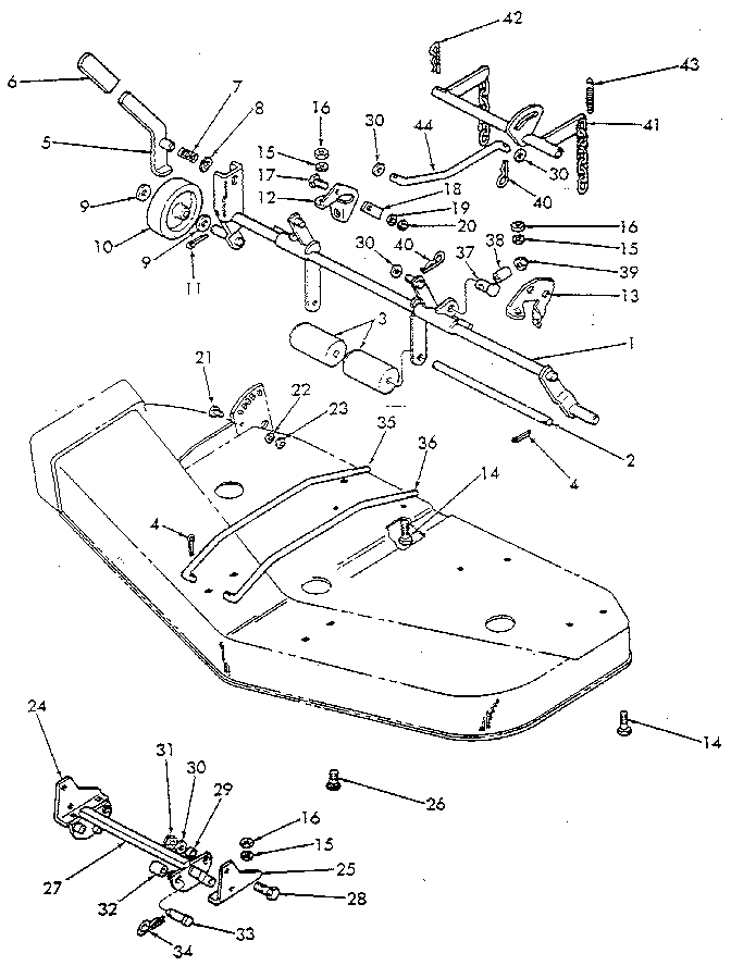 Ford yt16 parts diagram #10