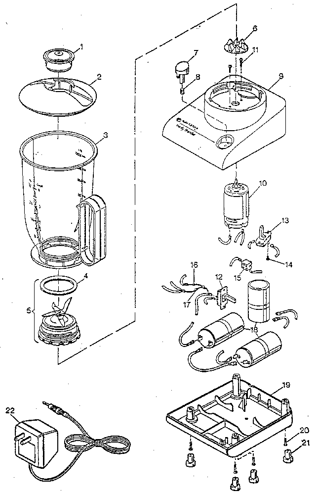 Kenmore Model 68176 Blender Genuine Parts Kenmore Model 68176 Blender Genuine Parts