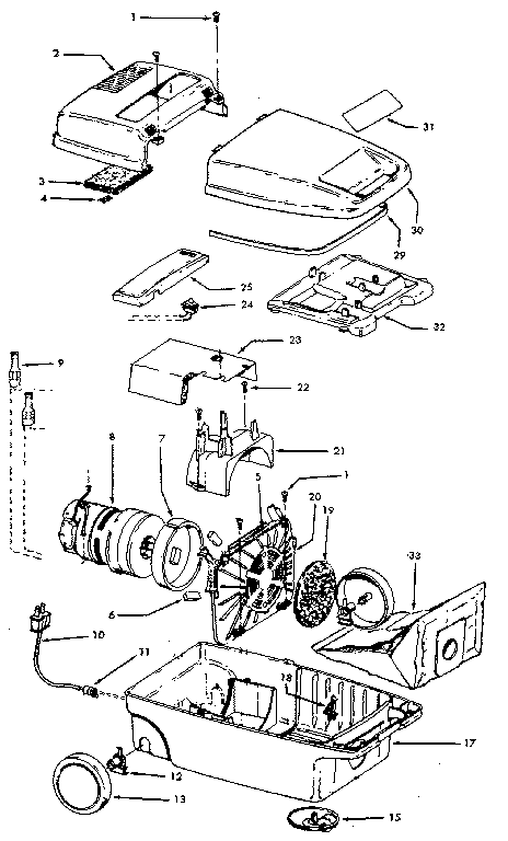 Hoover Vacuum Cleaner Repair Parts Schematics Diagrams | Bruin Blog