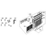 Goldstar GA-0910CC room air conditioner parts | Sears PartsDirect