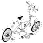 Looking for Kent model 02680 cycling repair & replacement parts?