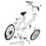 Huffy 16470 cycling parts | Sears PartsDirect