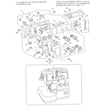 Kenmore 3851664190 overlock sewing machine parts | Sears PartsDirect