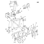 Looking for Dynamark model 826 gas snowblower repair & replacement parts?