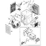 Adobe Aire EW335F evaporative cooler parts Sears PartsDirect