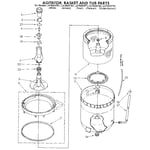 Whirlpool LA7800XTN1 washer parts | Sears PartsDirect