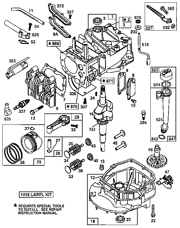 Briggs Stratton Engine Part Diagram