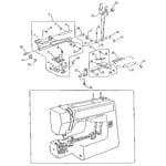 Kenmore 38512714090 mechanical sewing machine parts | Sears PartsDirect