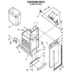 Kenmore 6651350192 trash compactor parts Sears PartsDirect