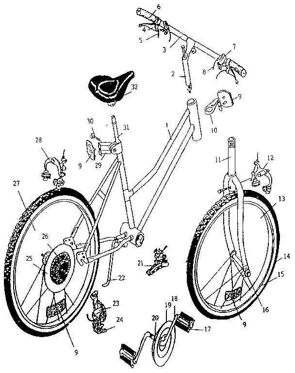 indoor bike attachment