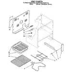 Whirlpool RF365PXYN0 electric range parts | Sears PartsDirect