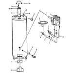 Rheem 41V40 gas water heater parts | Sears PartsDirect