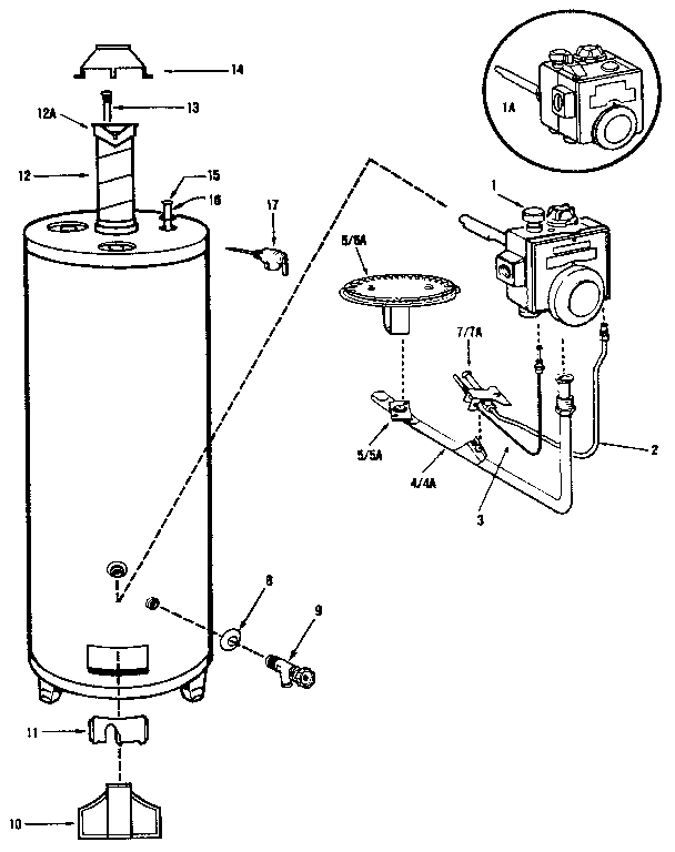 28 Gas Water Heater Parts Diagram - Wire Diagram Source Information