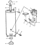 Rheem 21V405 gas water heater parts Sears PartsDirect