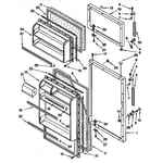 Kenmore 1069344291 Top-mount Refrigerator Parts 