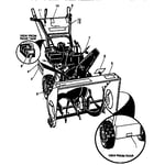 Looking for Noma model D2450-010 gas snowblower repair & replacement parts?