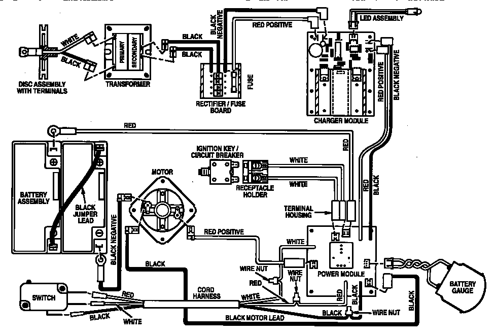 WIRING DIAGRAM Diagram & Parts List for Model 315370270 ... craftsman lawn mower wiring diagram 