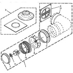 KitchenAid KSVD060YBL1 downdraft ventilation system parts Sears