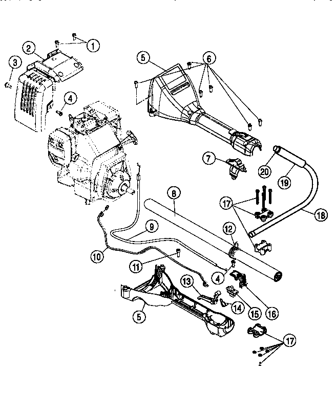 Ryobi 40v Lawn Mower Parts Diagram 9707