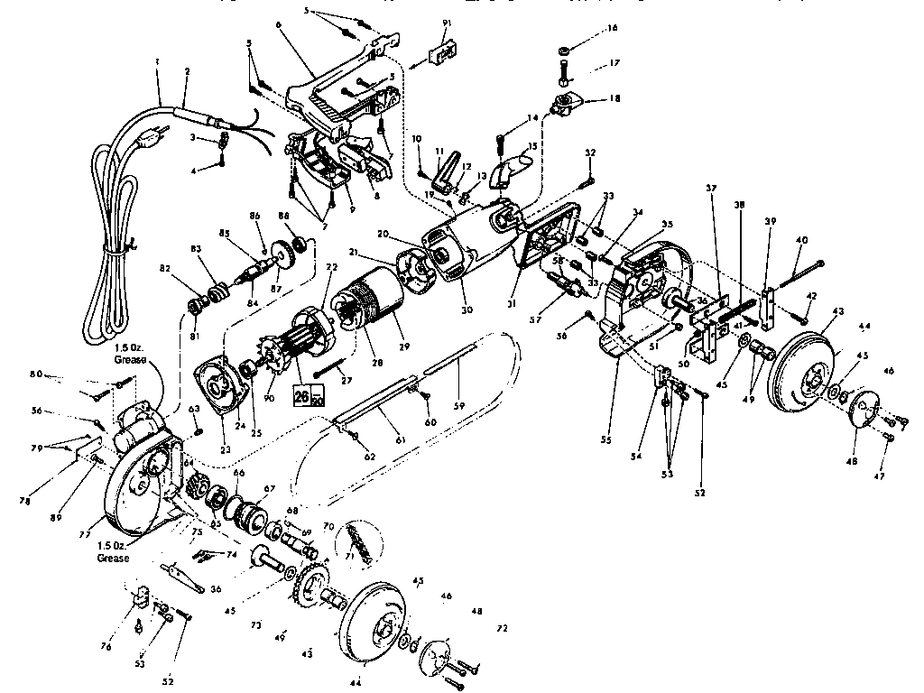 Milwaukee Band Saw Parts Diagram | Reviewmotors.co