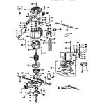 Dewalt D625-04 Router Parts 