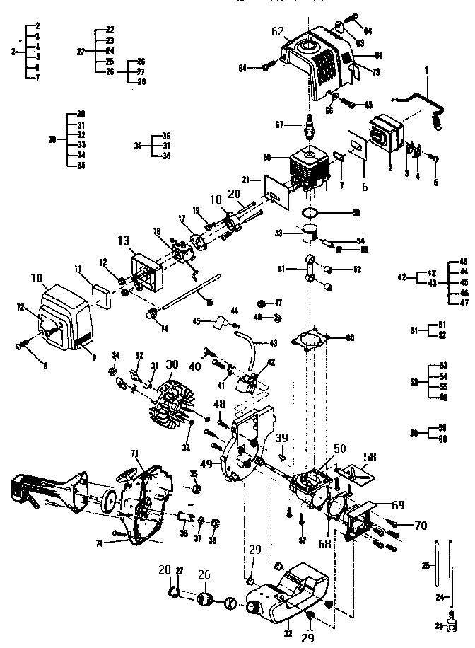 Mcculloch String Trimmer Parts