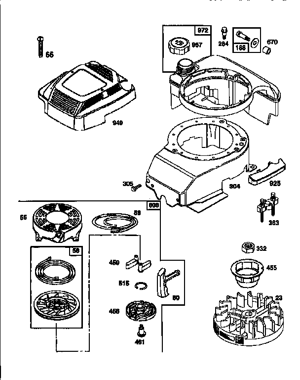 CRAFTSMAN | Model #917376210 | ROTARY LAWN MOWER | SearsPartsDirect.com