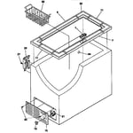 Kenmore 2539155112 chest freezer parts | Sears PartsDirect