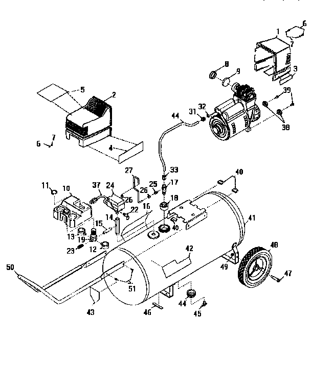 Craftsman 919165250 Air Compressor Parts Sears Partsdirect