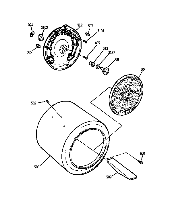 GE DBXR453ET3WW dryer parts | Sears PartsDirect | Ge Dryer Dbxr453ea1ww Wiring Diagram Electric | | Sears Parts Direct