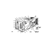 York D7CG036N04025MA heating & cooling combined unit parts | Sears ...