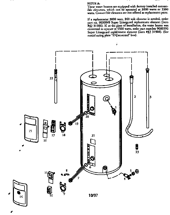 Whirlpool Parts: Whirlpool Hot Water Heater Replacement Parts