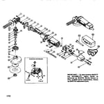 Looking for Makita model 9503BH angle grinder repair & replacement parts?