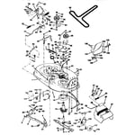 Craftsman 917258523 front-engine lawn tractor parts | Sears PartsDirect