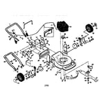 Craftsman 917377580 Gas Walk Behind Mower Parts Sears Partsdirect