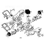 Craftsman 917377580 Gas Walk-behind Mower Parts 