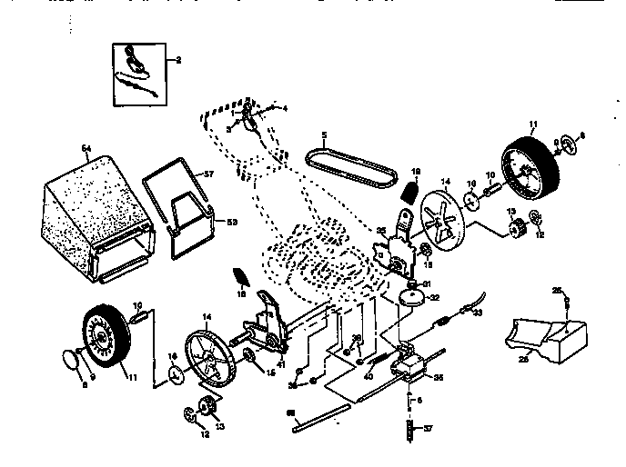 Craftsman Self Propelled Lawn Mower Parts Diagram - Hanenhuusholli